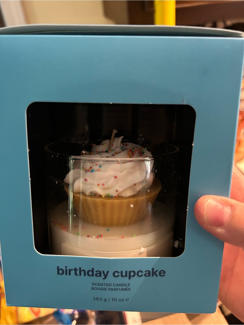 Birthday Cupcake Scented Candle